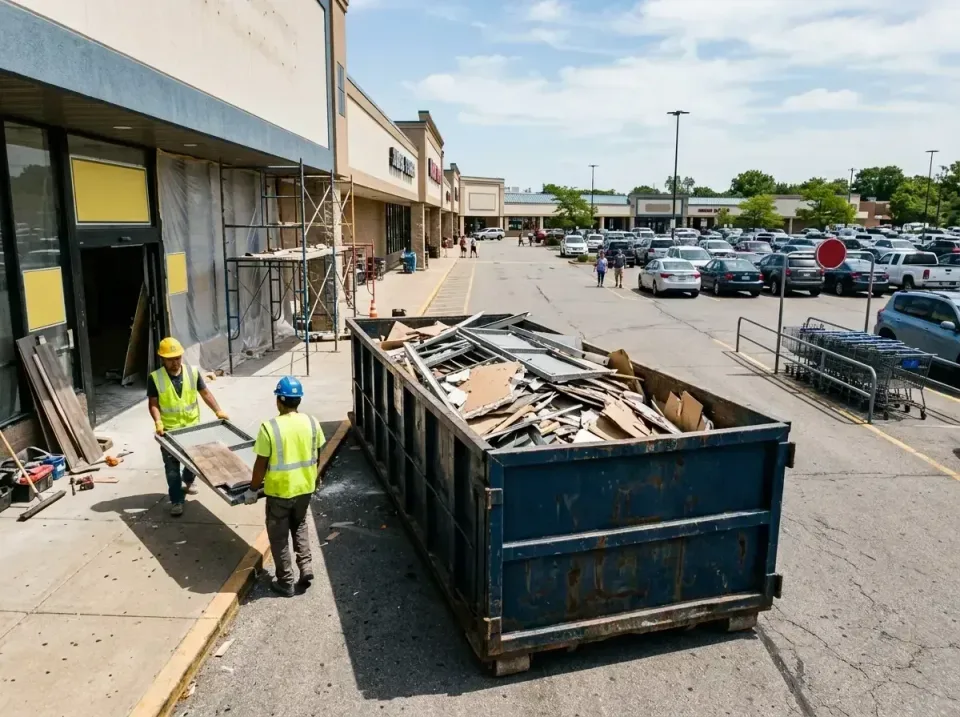 retail-store-renovation-debris-003 — frequently asked questions, Roll-off Dumpster Rentals in Monroeville, PA